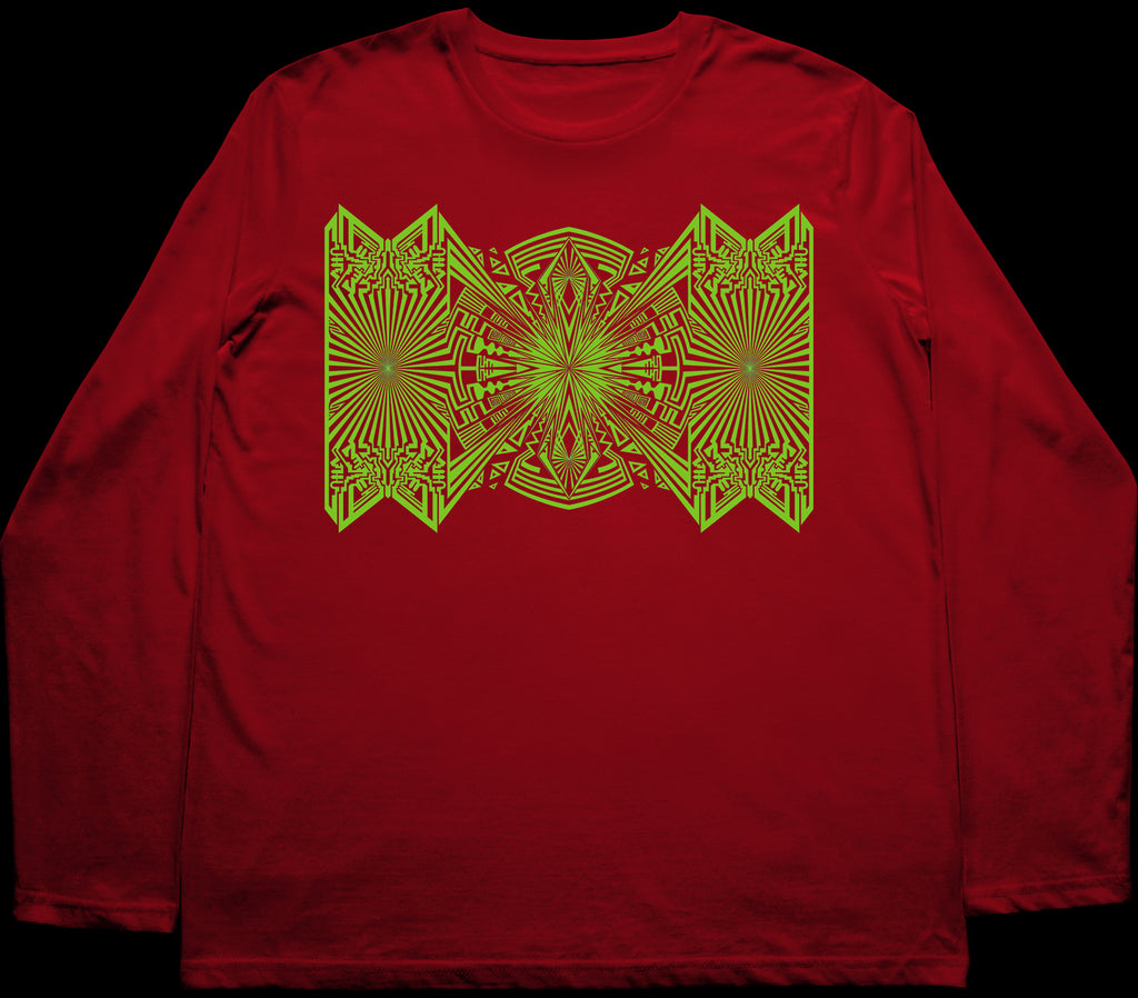 23 Carrot Lime Long Sleeve T-Shirt Red
