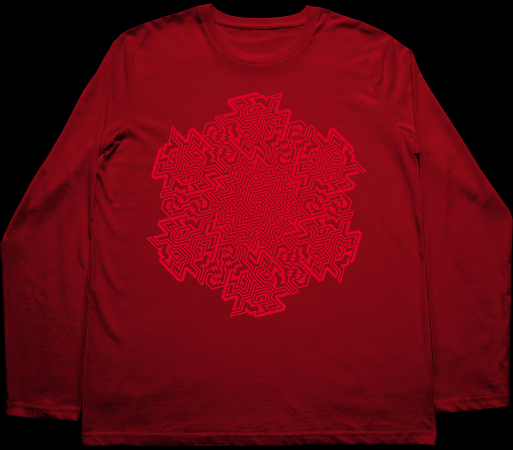 Metatron Blood Long Sleeve T-Shirt Red