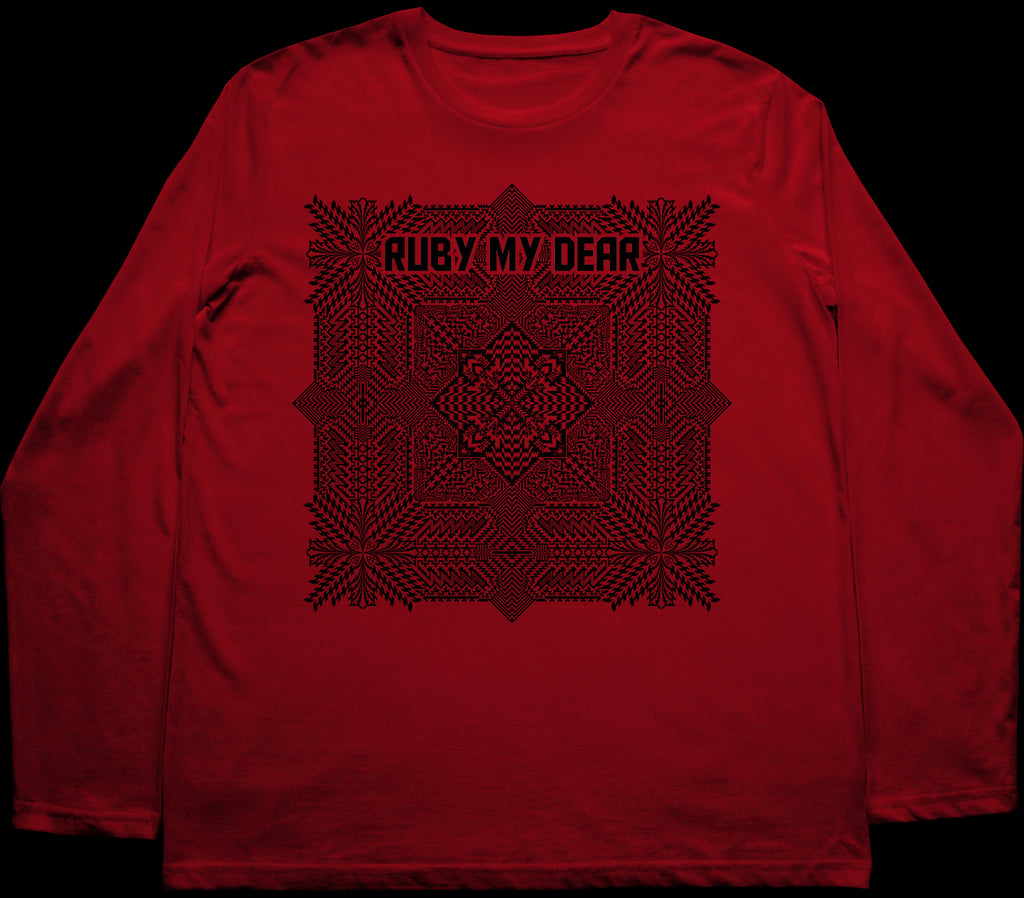Ruby My Dear - Altaïr Black Long Sleeve T-Shirt Red
