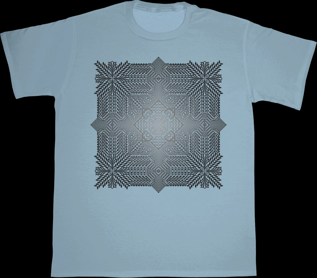 Altaïr Fade Myst Charcoal T-Shirt Sky Blue