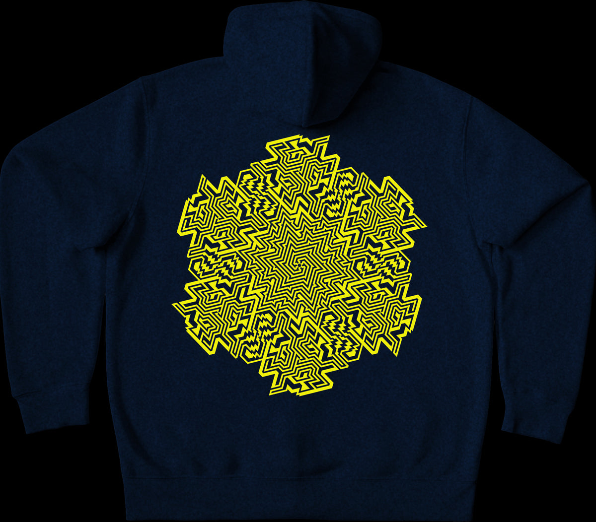 Metatron Yellow Zip Hoodie – tapt.co.uk